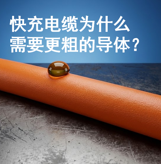 快充电缆为什么需要更粗的导体？？？？？？？？揭秘新能源汽车充电的“热”知识